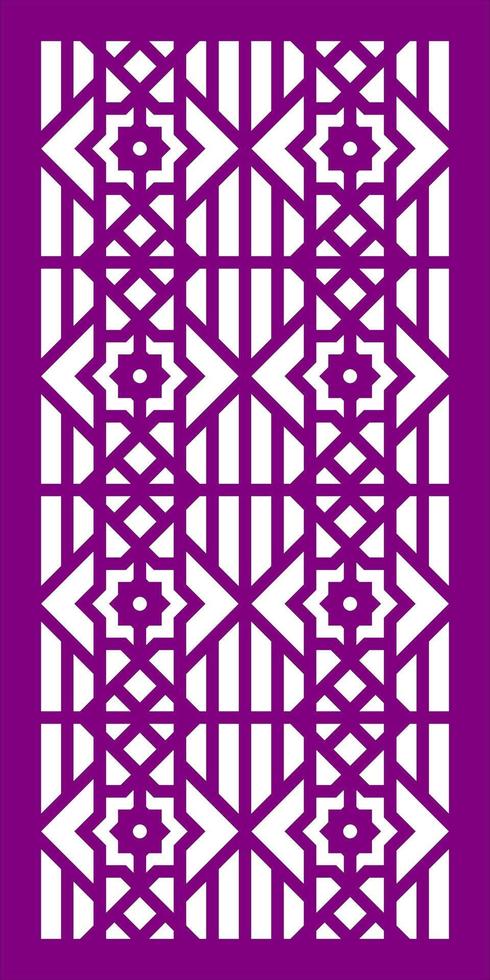 Simple Vector Pattern for Laser Cutting, Decoration, and Ornament