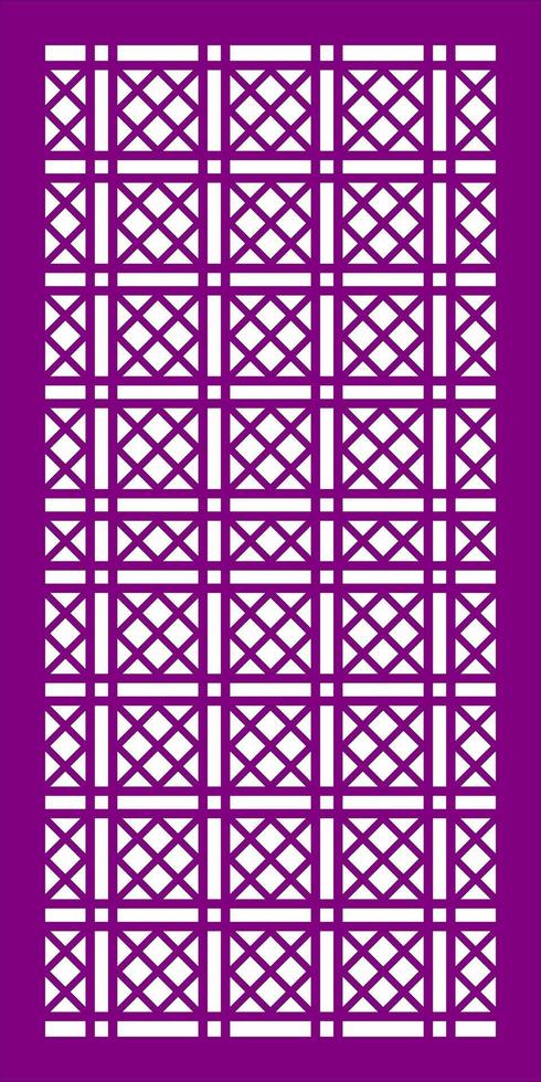 Simple Vector Pattern for Laser Cutting, Decoration, and Ornament