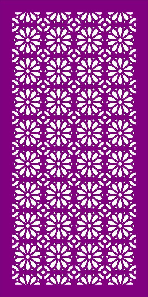 Simple Vector Pattern for Laser Cutting, Decoration, and Ornament