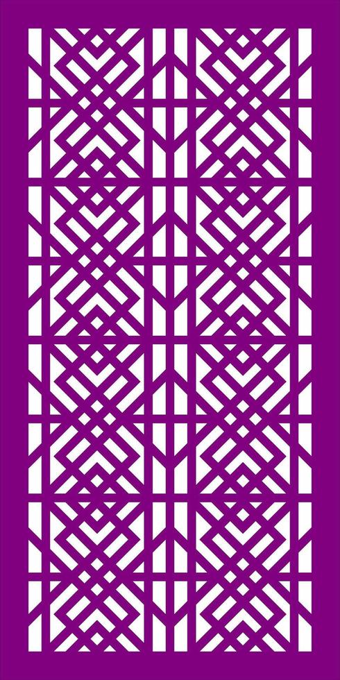 Simple Vector Pattern for Laser Cutting, Decoration, and Ornament