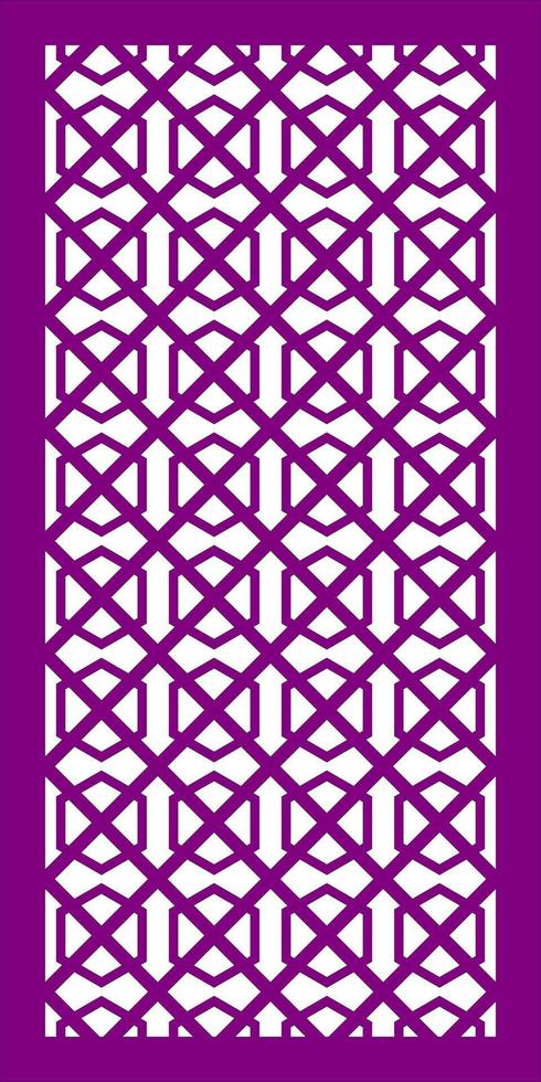 Simple Vector Pattern for Laser Cutting, Decoration, and Ornament