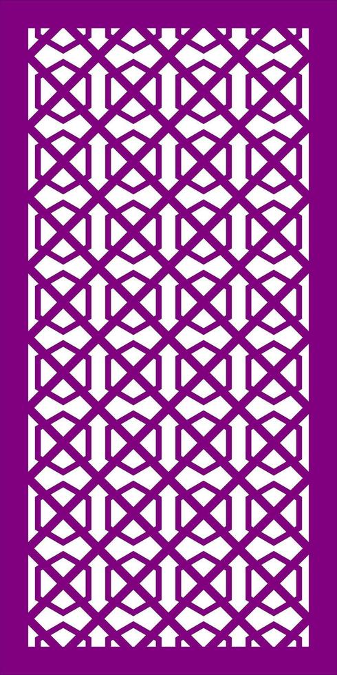 Simple Vector Pattern for Laser Cutting, Decoration, and Ornament