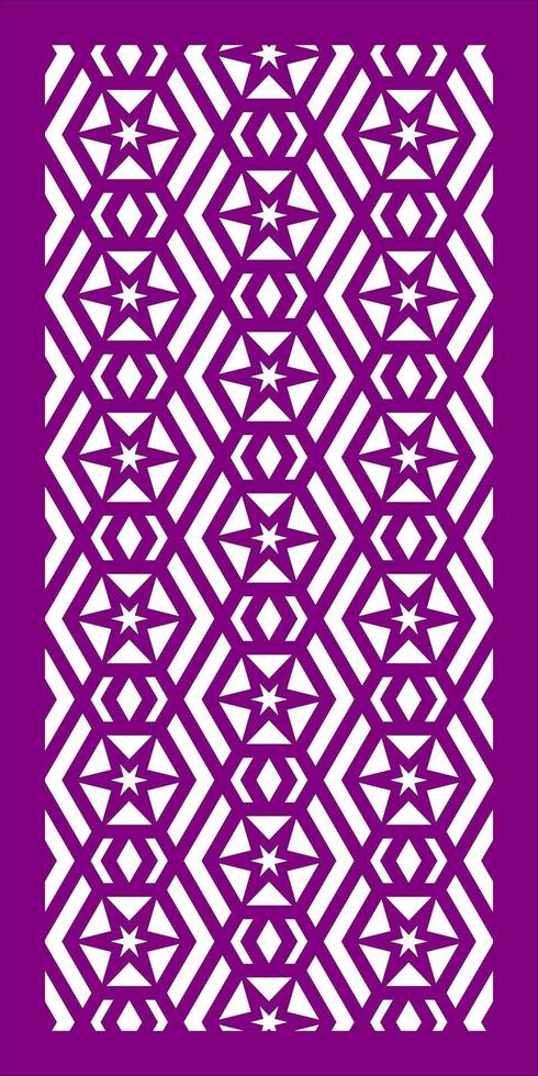 Simple Vector Pattern for Laser Cutting, Decoration, and Ornament