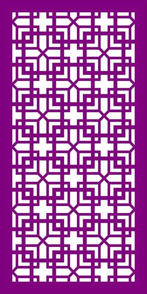 Simple Vector Pattern for Laser Cutting, Decoration, and Ornament