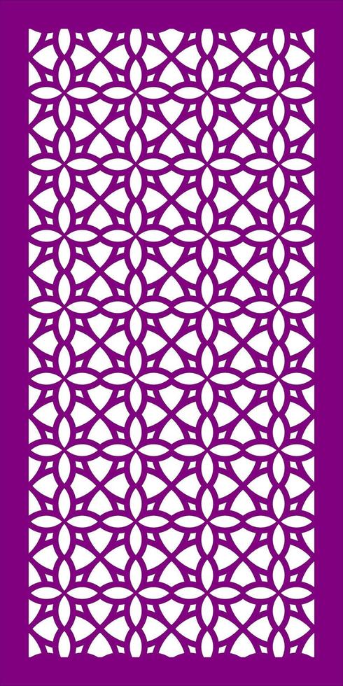 Simple Vector Pattern for Laser Cutting, Decoration, and Ornament