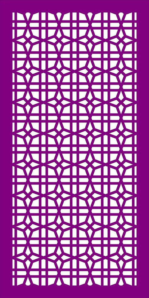 Simple Vector Pattern for Laser Cutting, Decoration, and Ornament