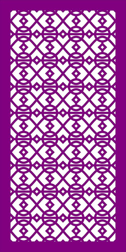 Simple Vector Pattern for Laser Cutting, Decoration, and Ornament
