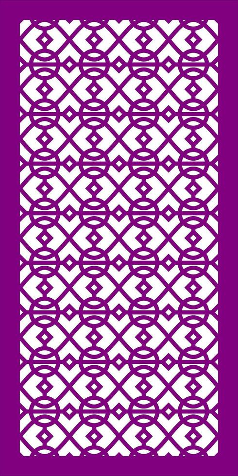 Simple Vector Pattern for Laser Cutting, Decoration, and Ornament