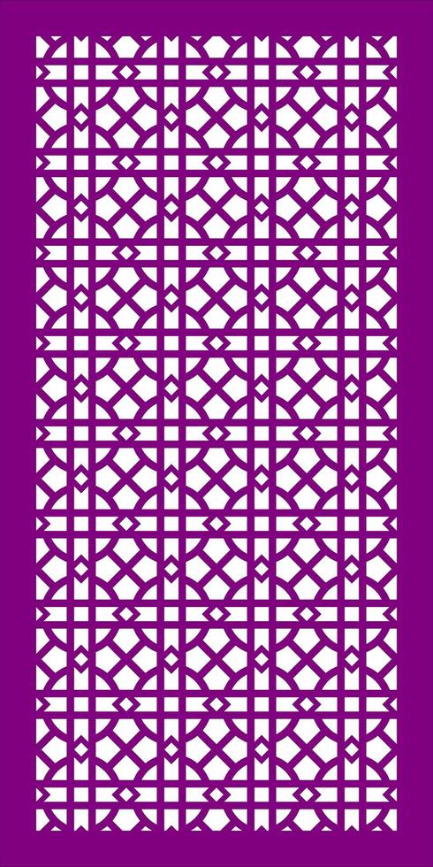 Simple Vector Pattern for Laser Cutting, Decoration, and Ornament