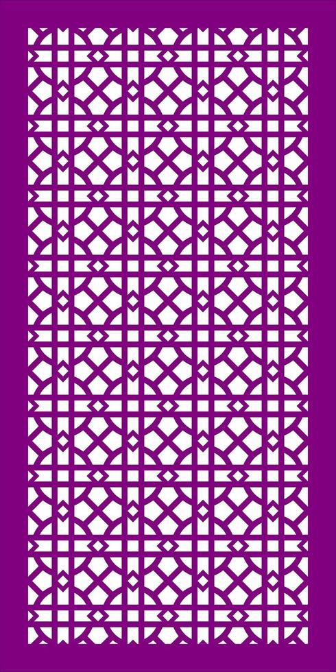 Simple Vector Pattern for Laser Cutting, Decoration, and Ornament