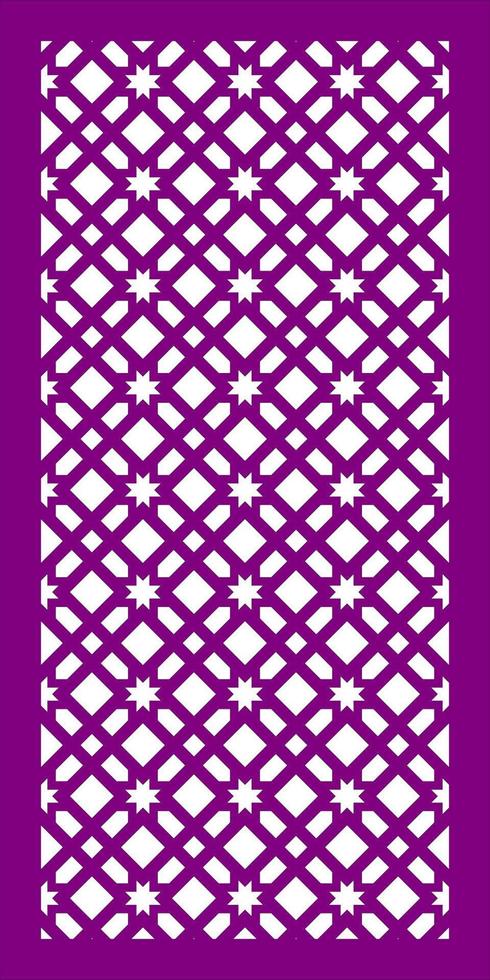 Simple Vector Pattern for Laser Cutting, Decoration, and Ornament