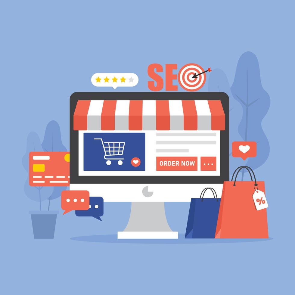 E-commerce Online Store vector