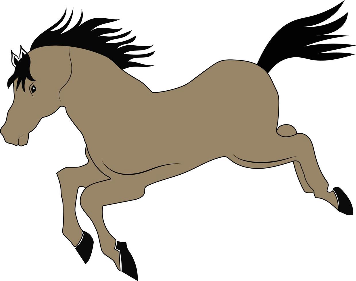 caballo Víctor t camisa diseño vector