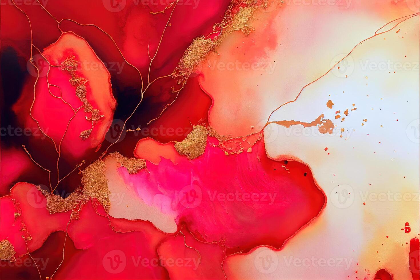 Red abstract backdrop. photo