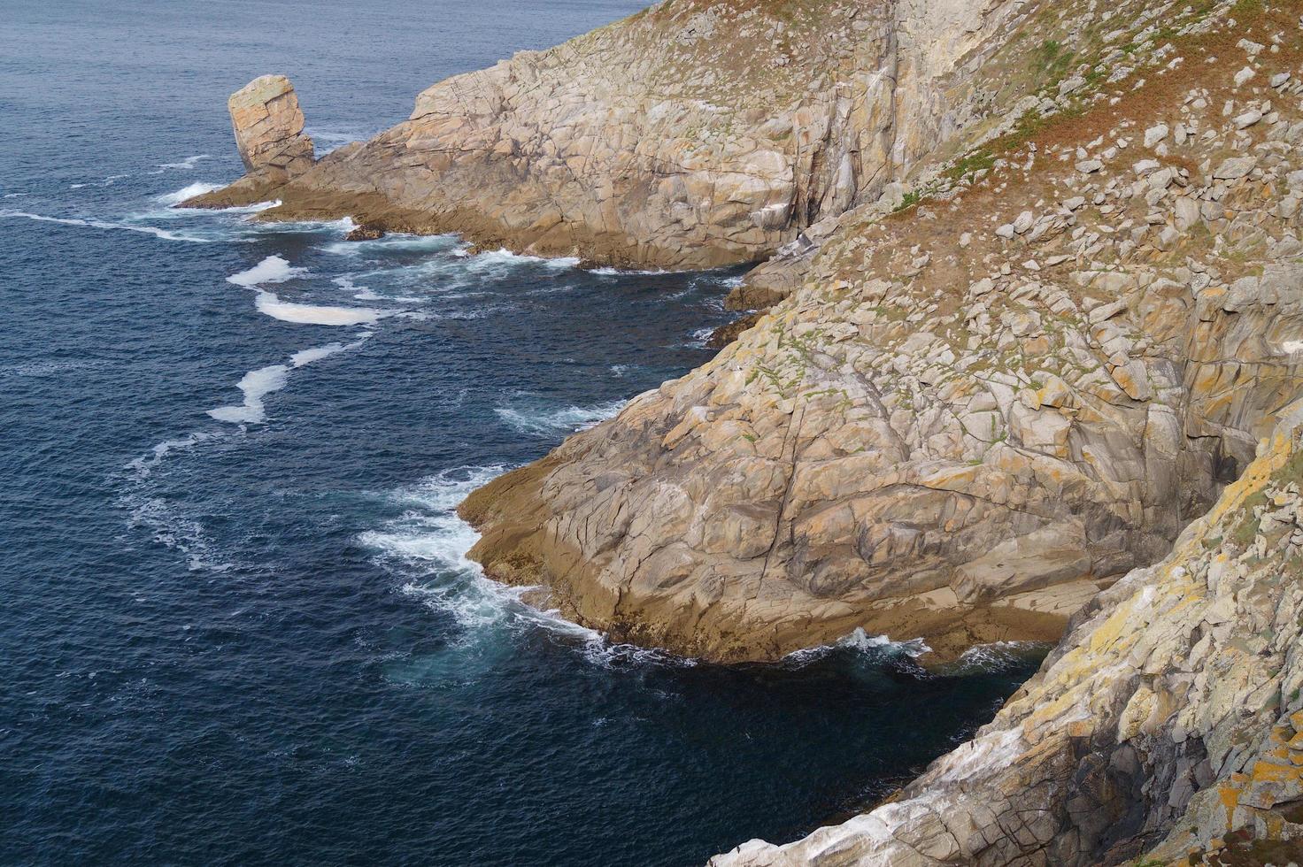 Pointe du Raz Coastline, Brittany, France photo