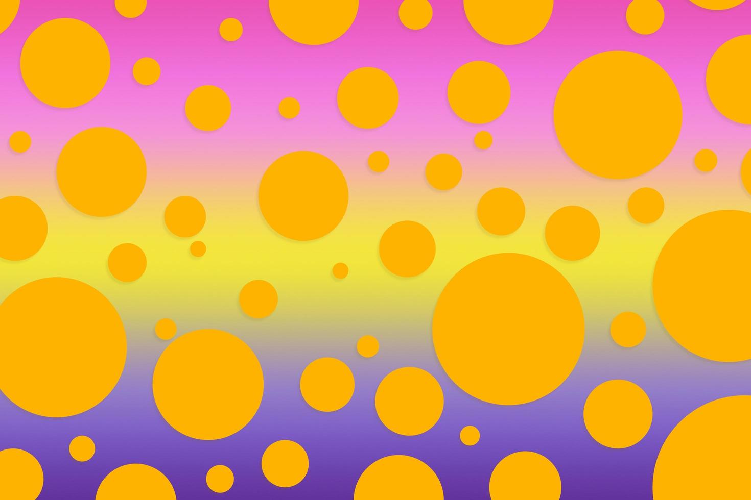 Colorful polka dot backdrop and background photo