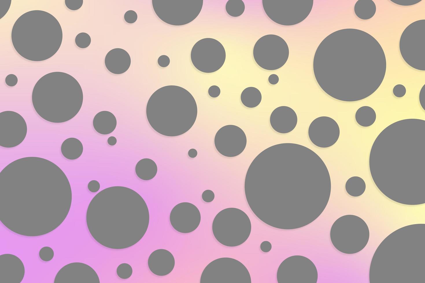 Colorful polka dot backdrop and background photo