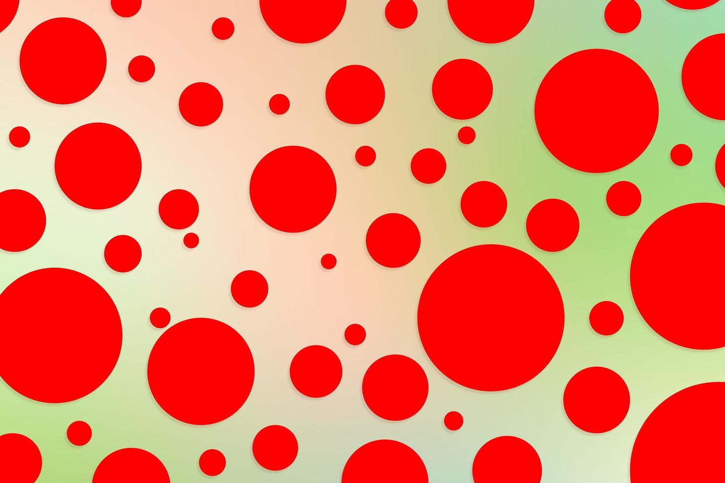 Colorful polka dot backdrop and background photo