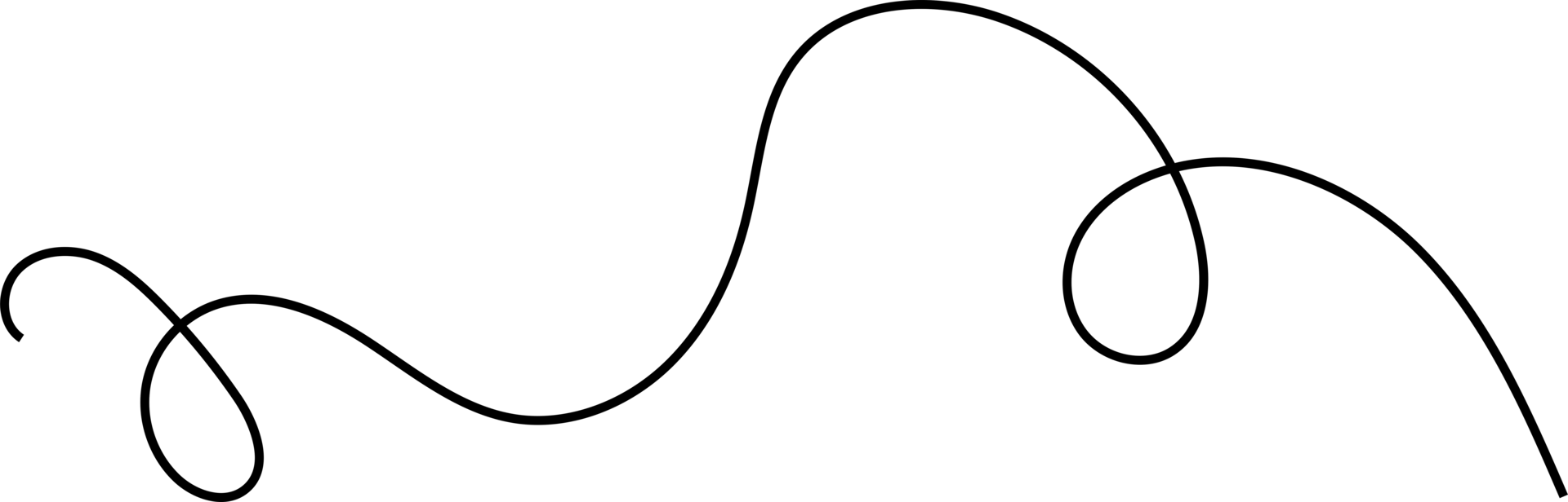 Hand drawn curved line shape. Curved line icon png