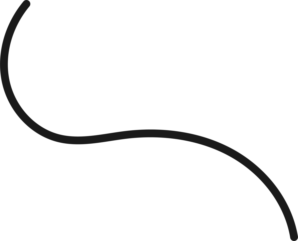 Hand drawn curved line shape. Curved line icon png