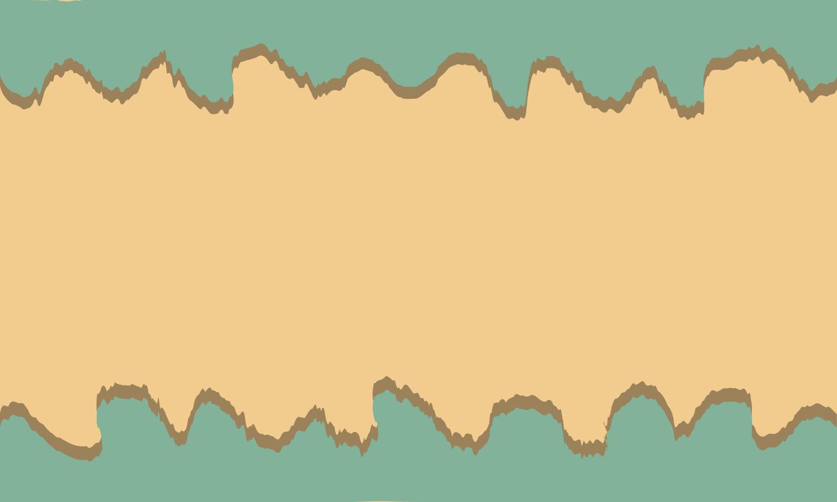 The background with brown and green colors easily fits a wide variety of backgrounds vector