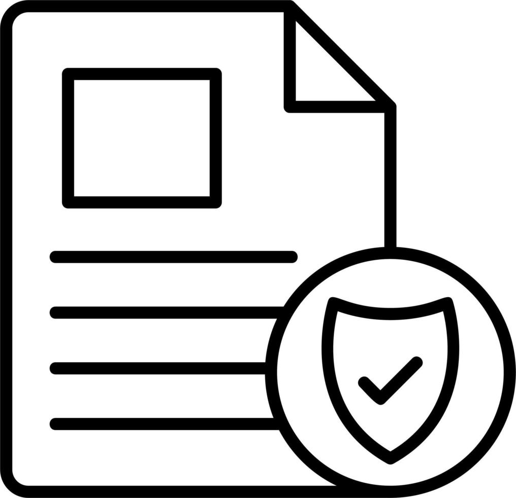 Approved Document vector icon