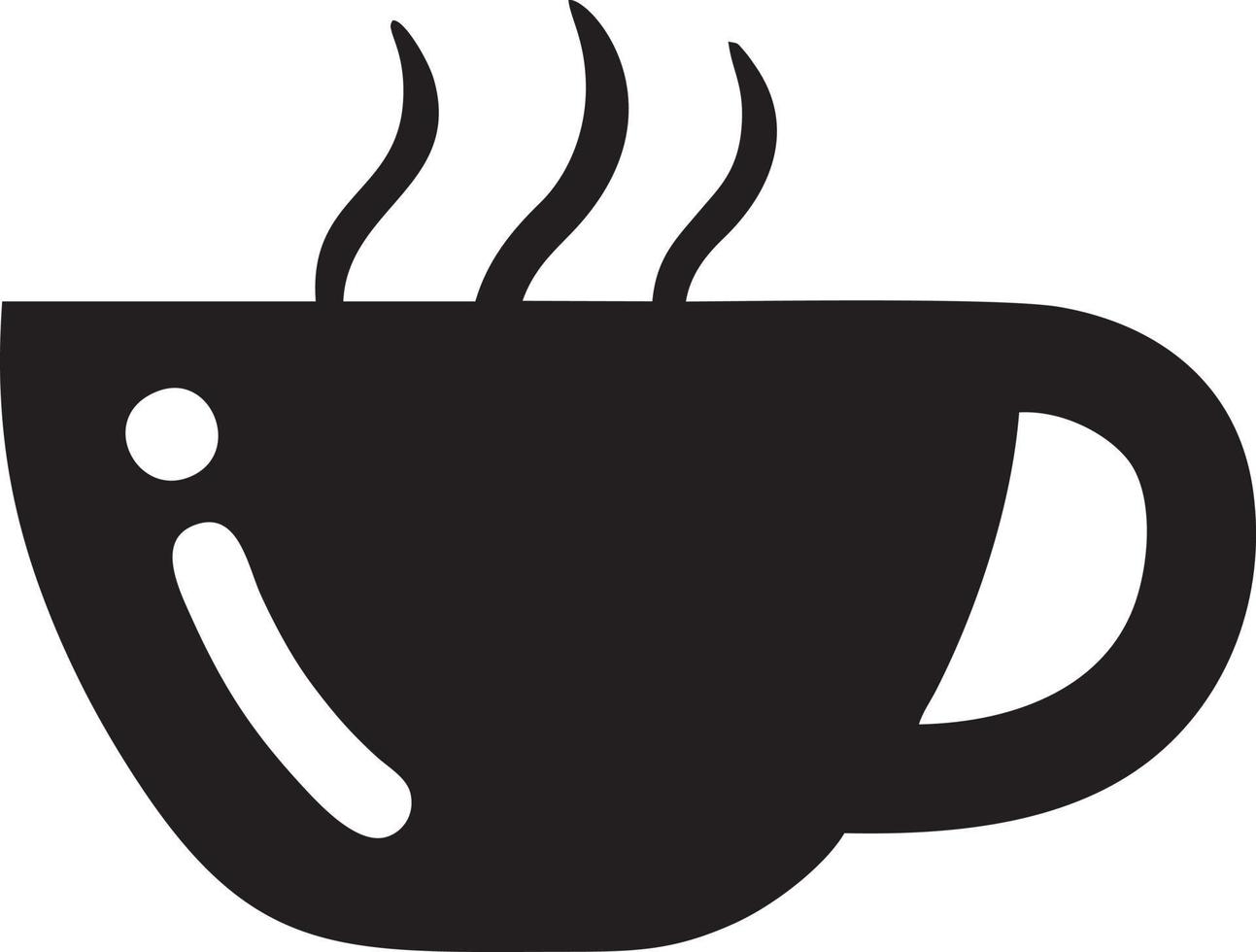 Cup Mug icon symbol isolated design vector image. Illustration of the coffe cup design image. EPS 10
