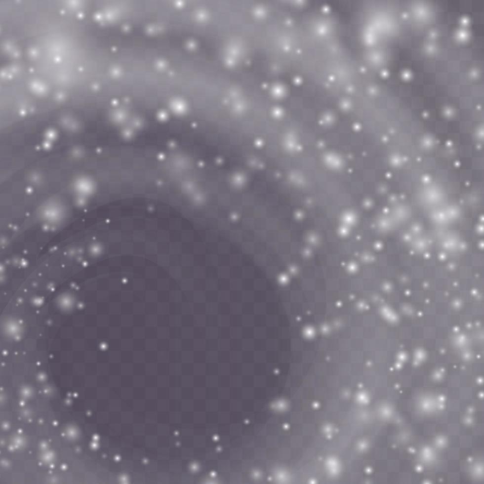 Cold wind with snow blow, winter weather icons with white smoke and flying snowflakes, freezing breath vector