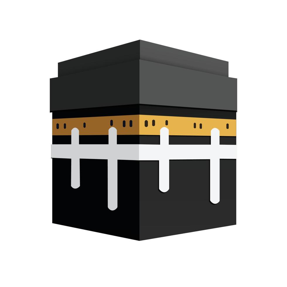 Kaaba House of God vector art