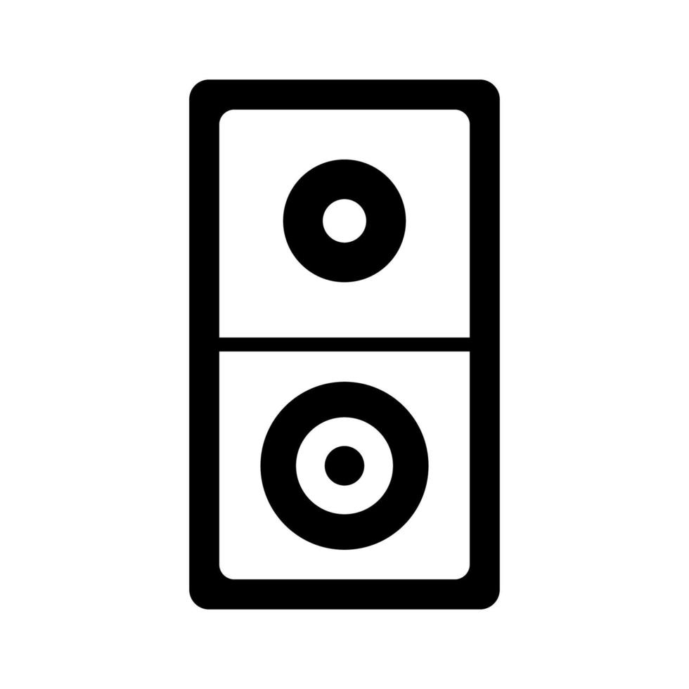 Speaker box icon vector design templates