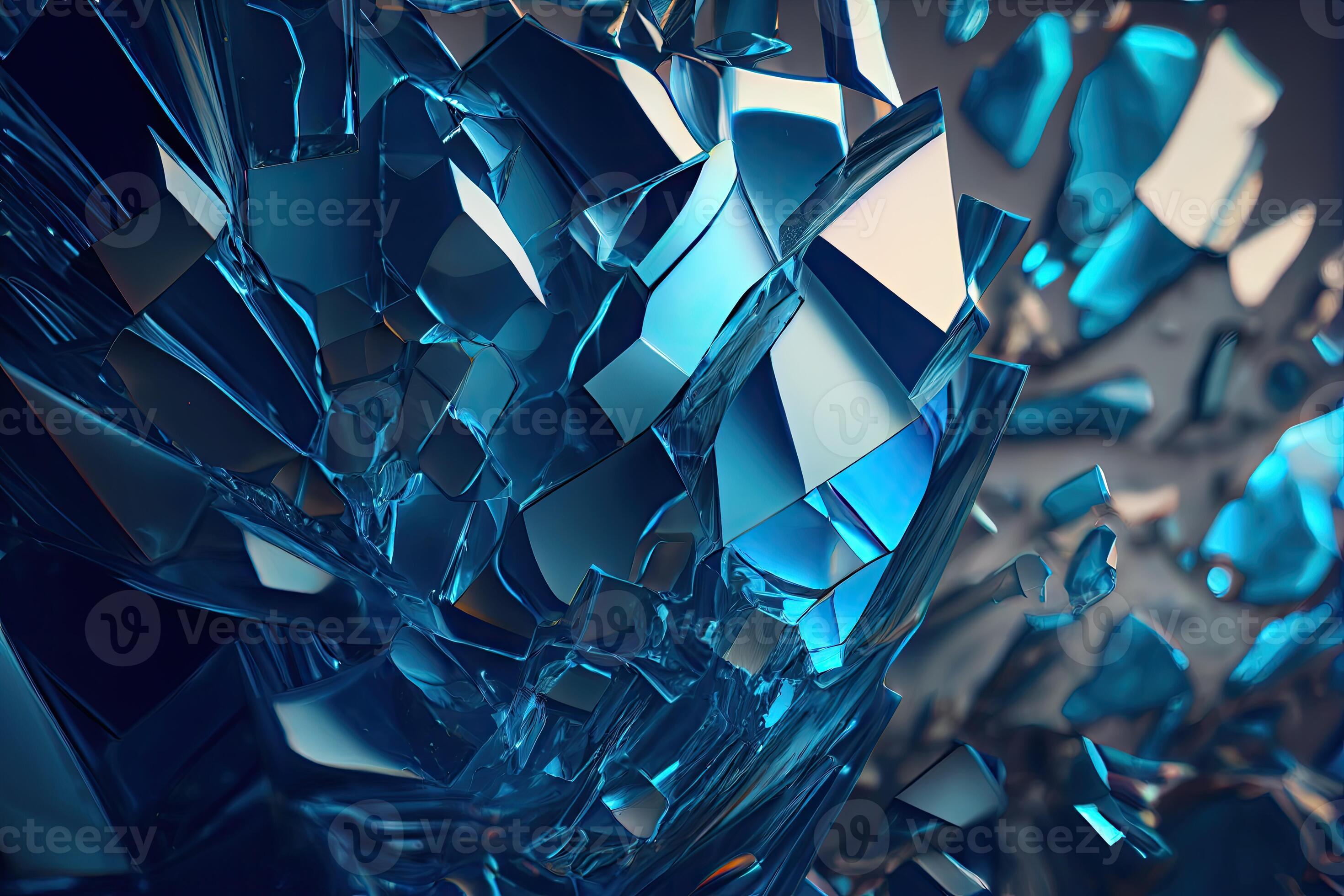 Broken Glass Fragments Texture Background, 22007009 Stock Photo at Vecteezy