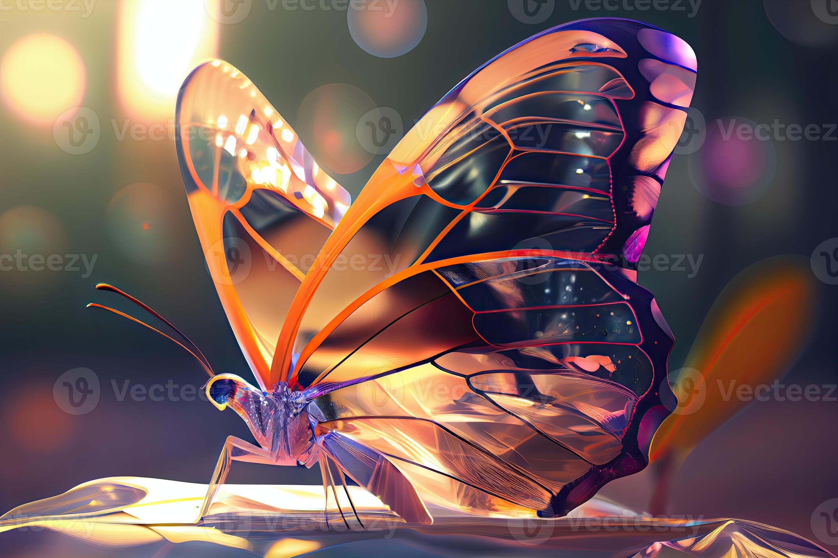 Crystal Butterfly Wallpaper sapne-nuogam-buti
