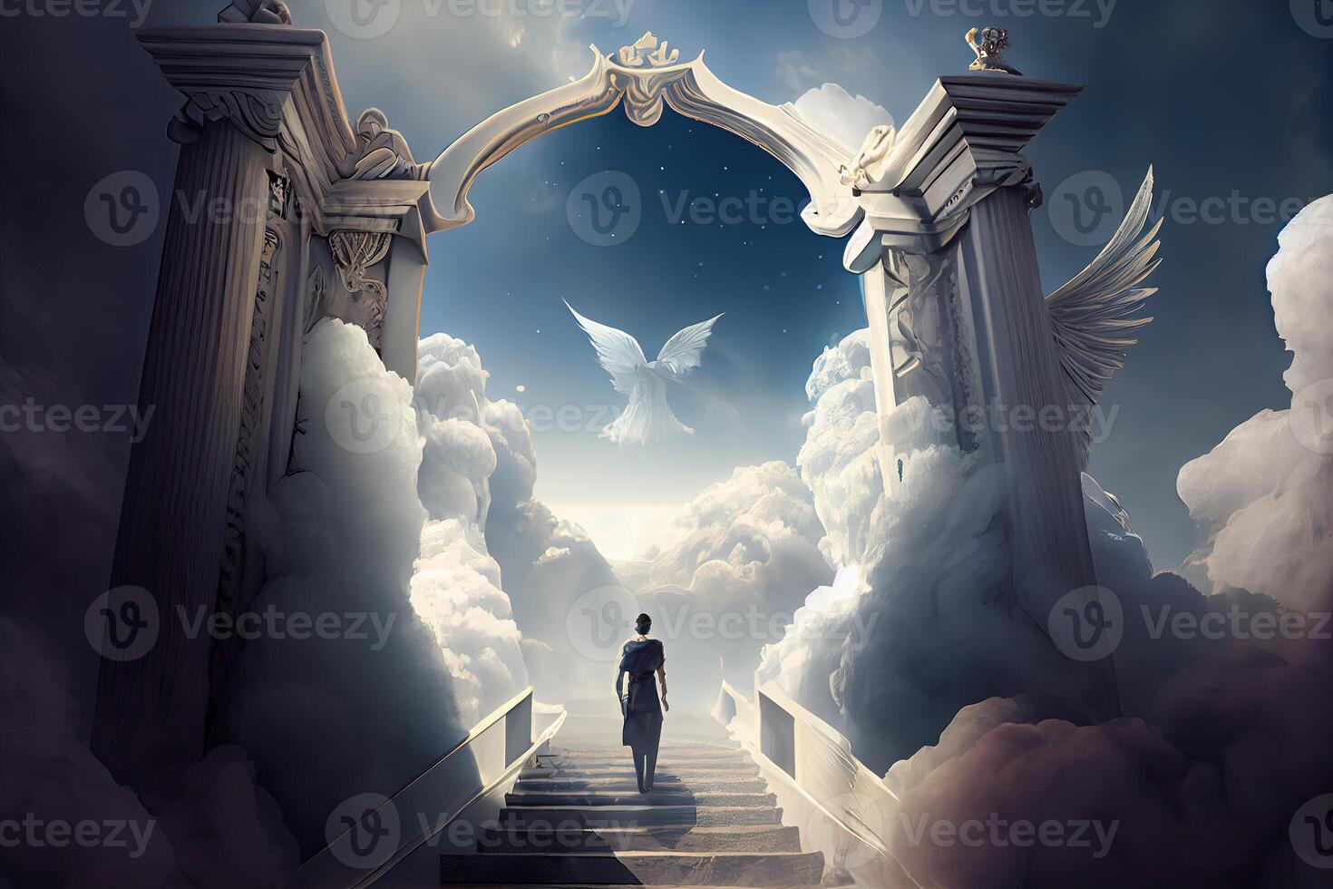 Clouds and Angels, Gates of Heaven photo