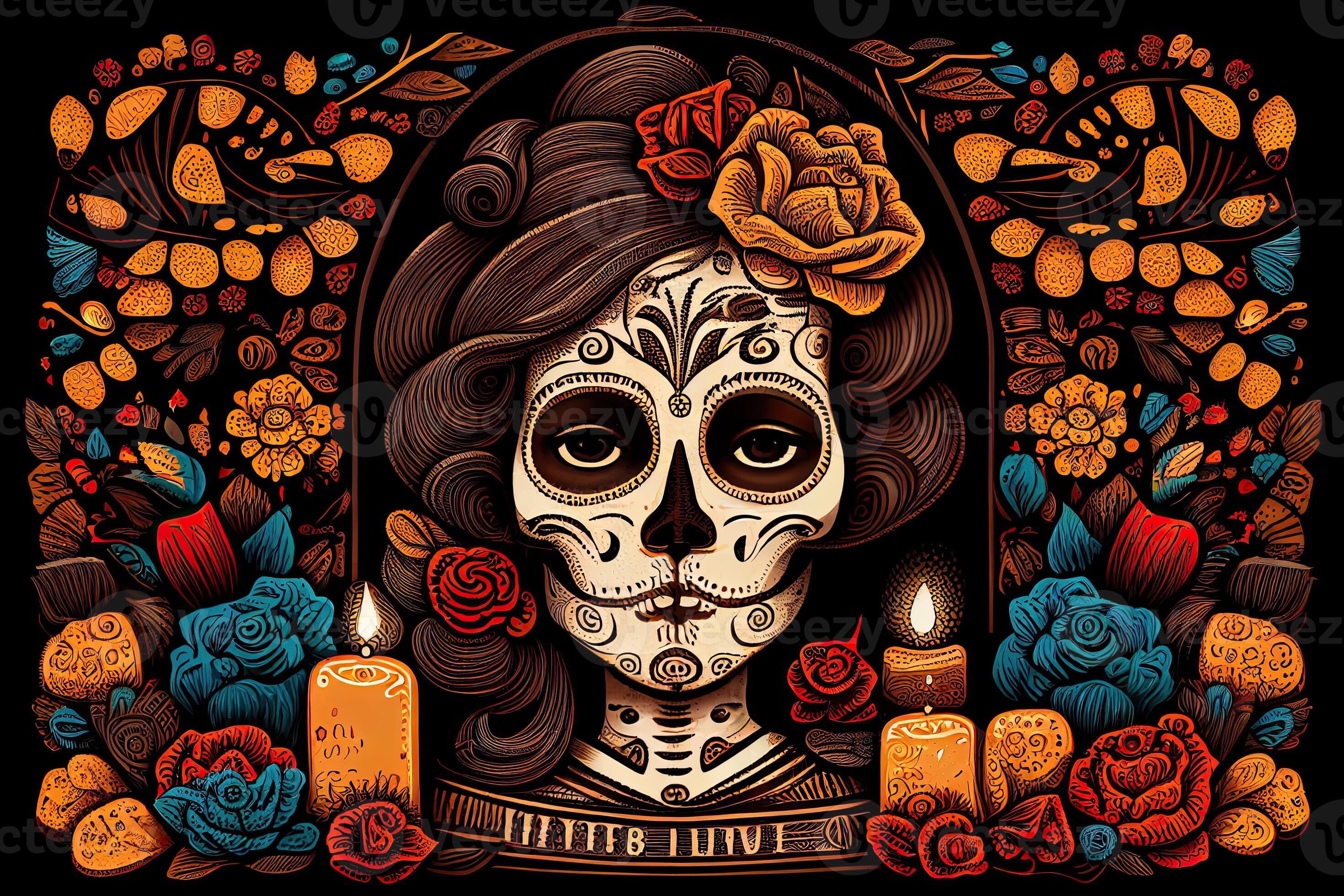 Dia De Los Muertos Desktop Wallpaper