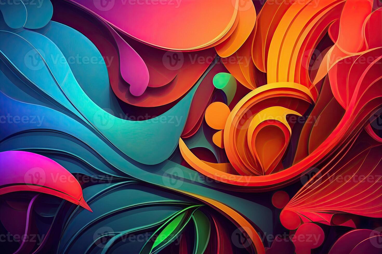 Abstract shape background, geometric colorful backdrop. Abstract layout