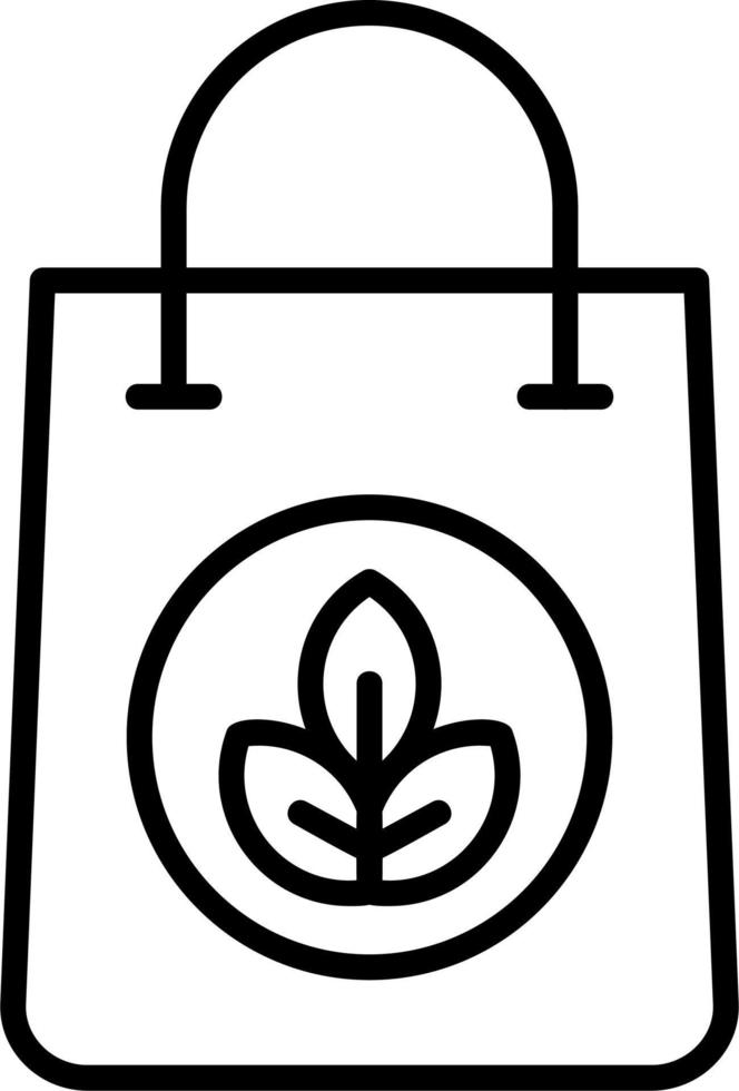 Eco Bag vector icon