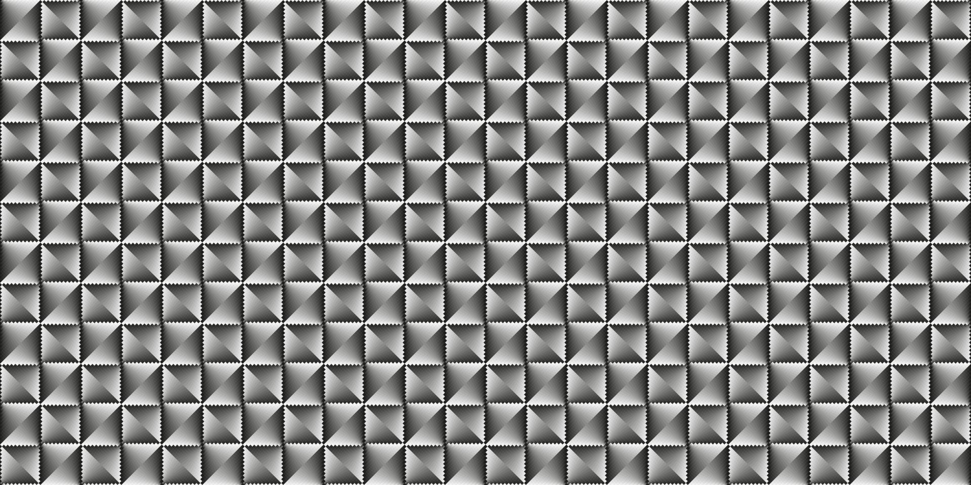 Dark black mosaic abstract seamless geometric grid background vector