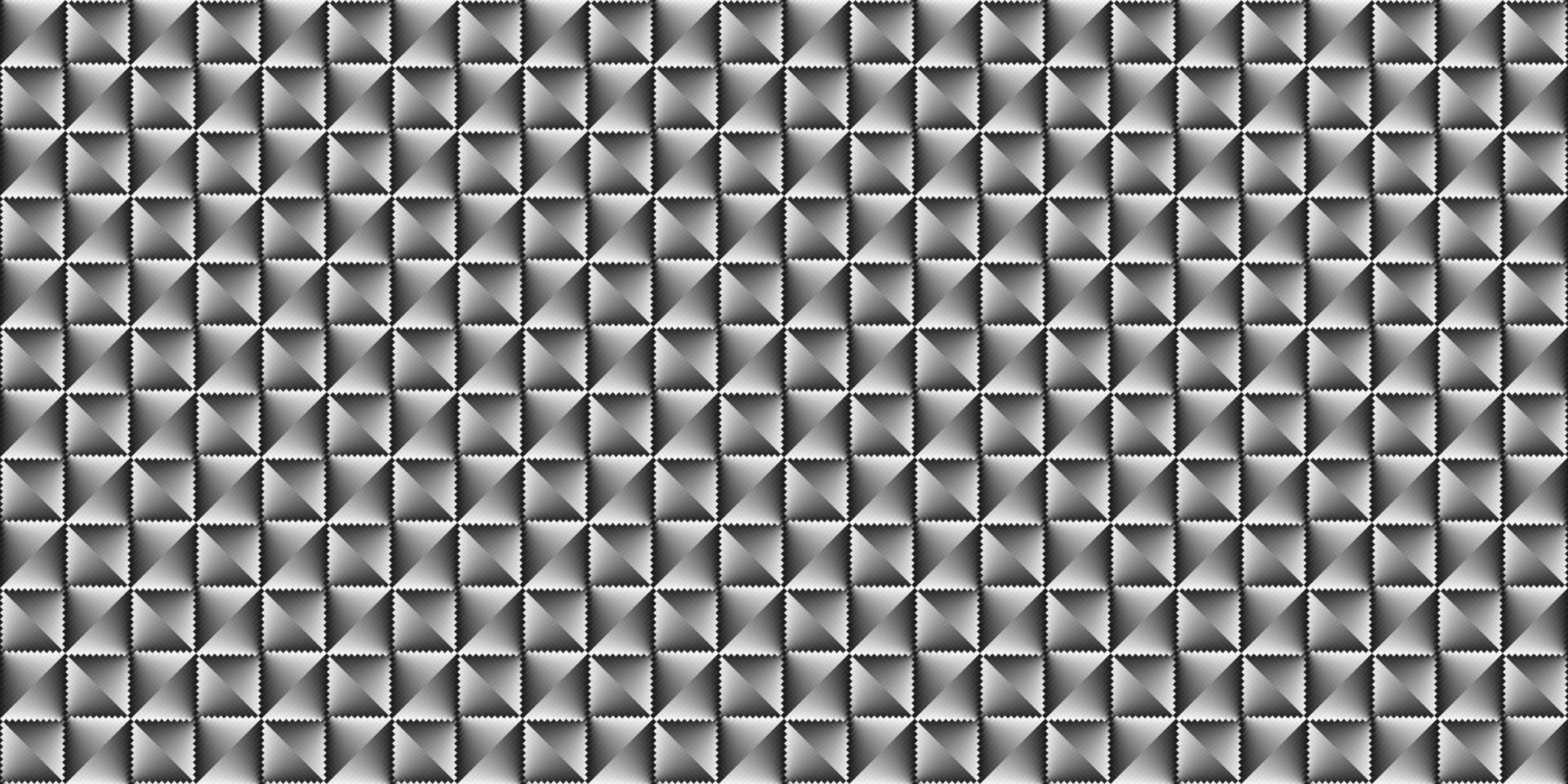 Dark black mosaic abstract seamless geometric grid background vector