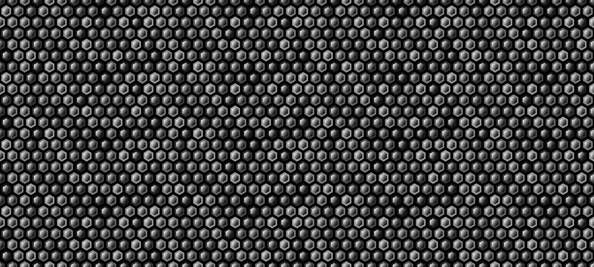 Abstract hexagonal geometric pattern background vector