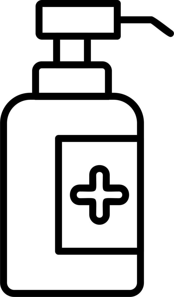 Sanitizer vector icon