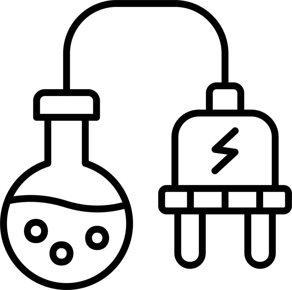 Chemical energy vector icon