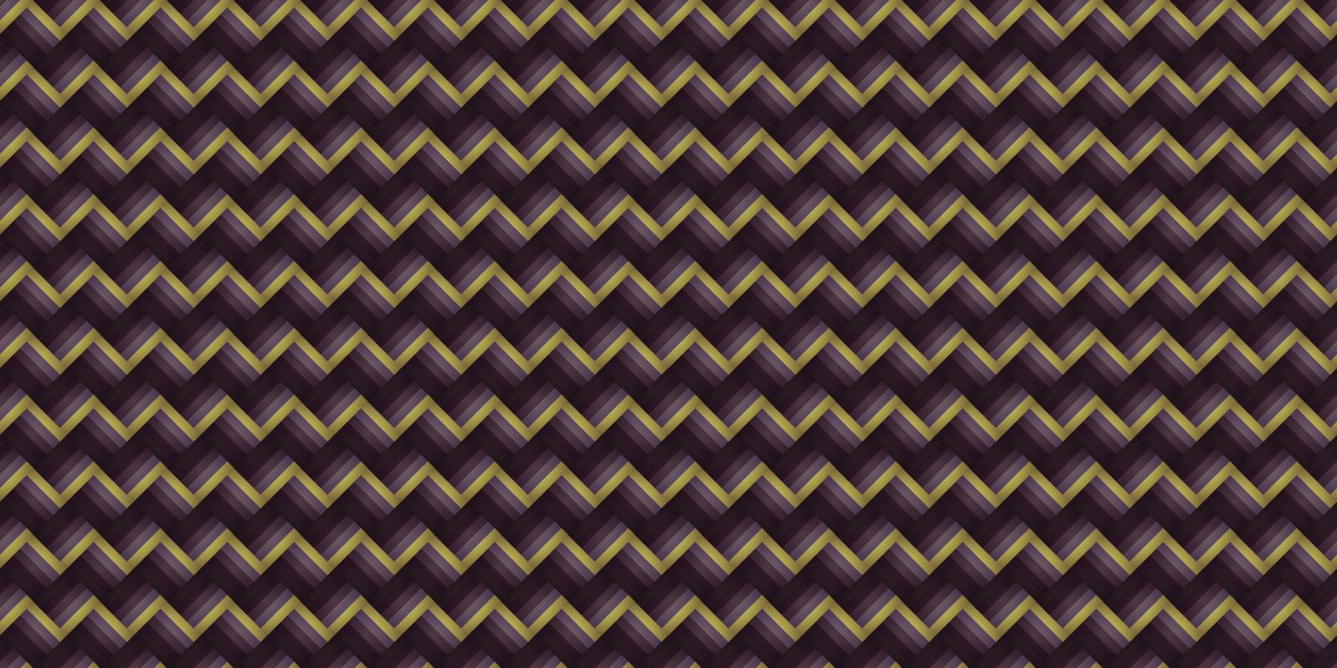 Seamless chevron geometric pattern retro vintage Zigzag lines background vector