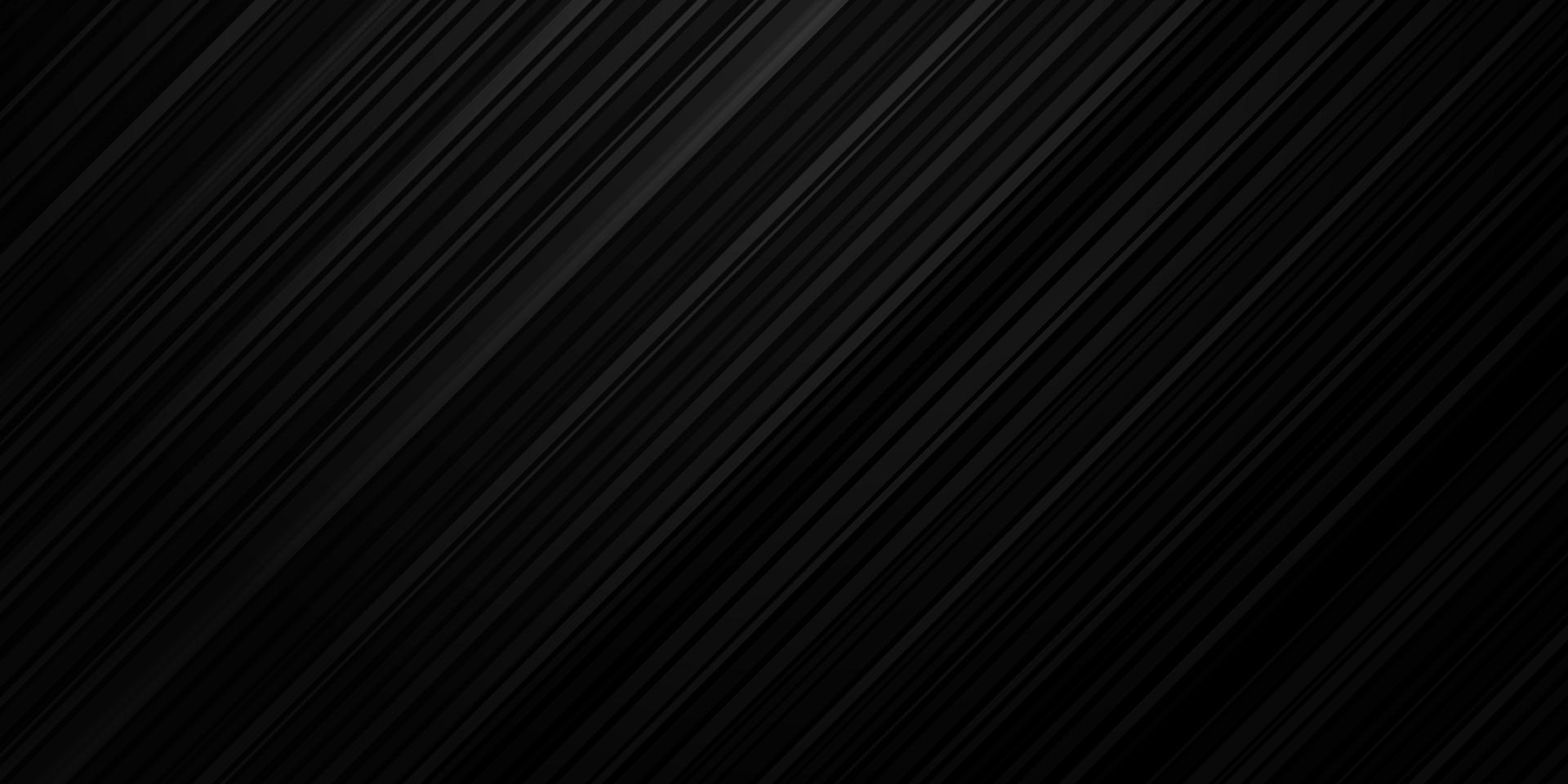 Monochrome black and white diagonal stripes background vector