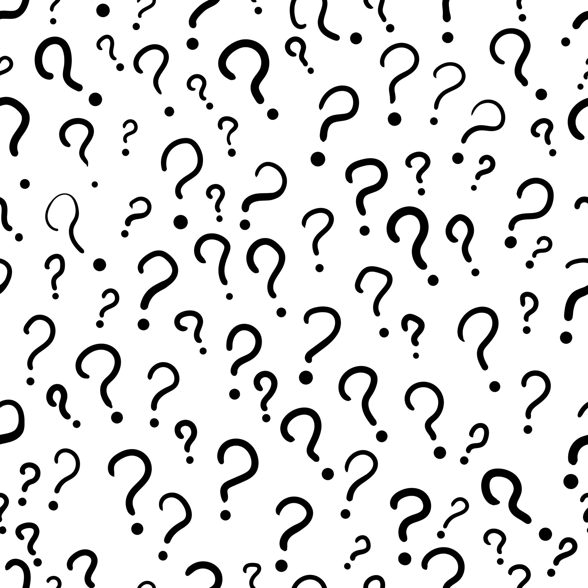 Question Mark Seamless Pattern Background 22009414 Vector Art at Vecteezy