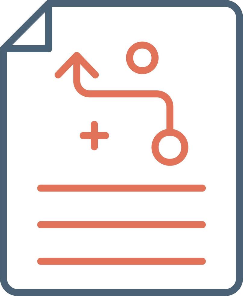 Strategy vector icon