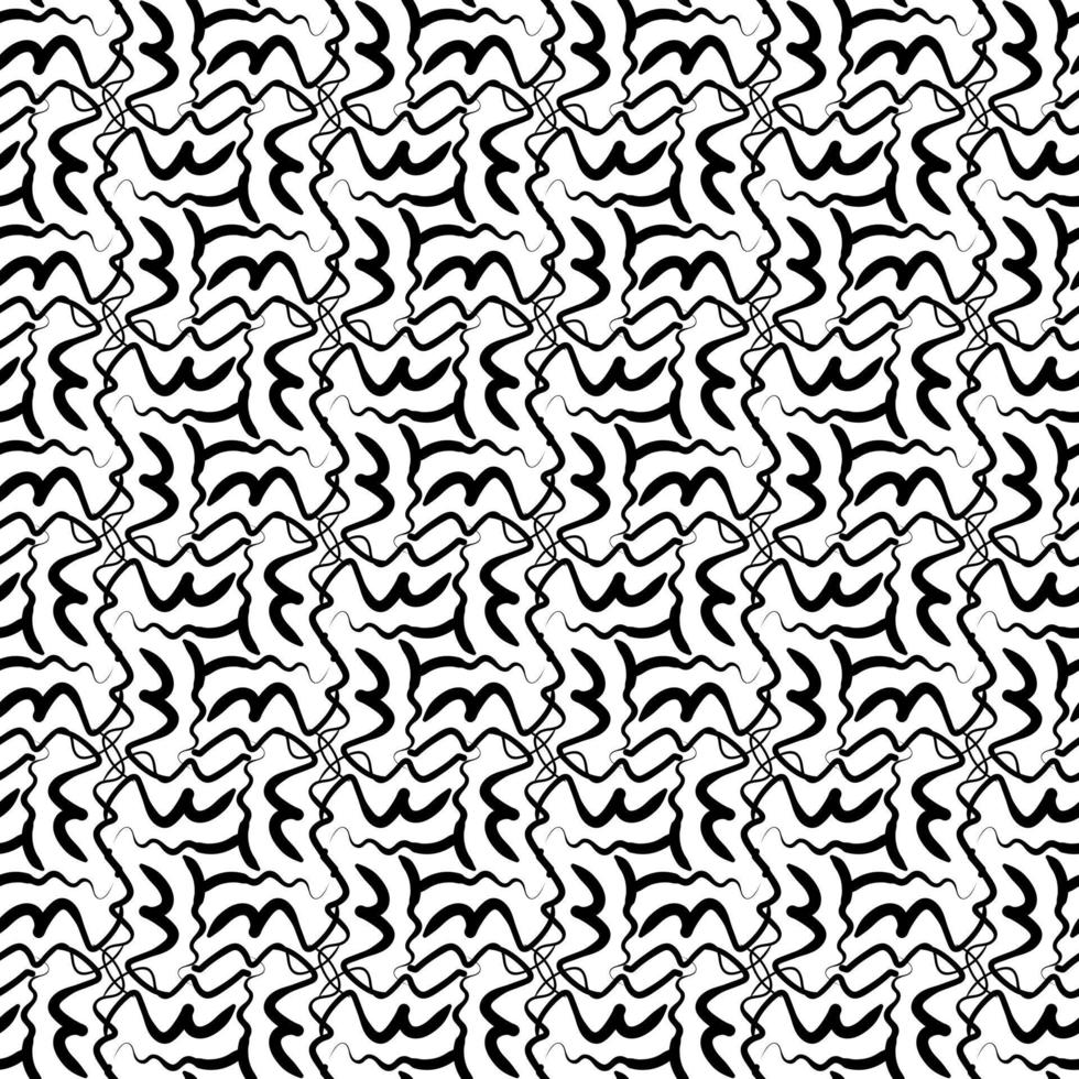 Abstract ink painting seamless texture Hand drawn artwork vector