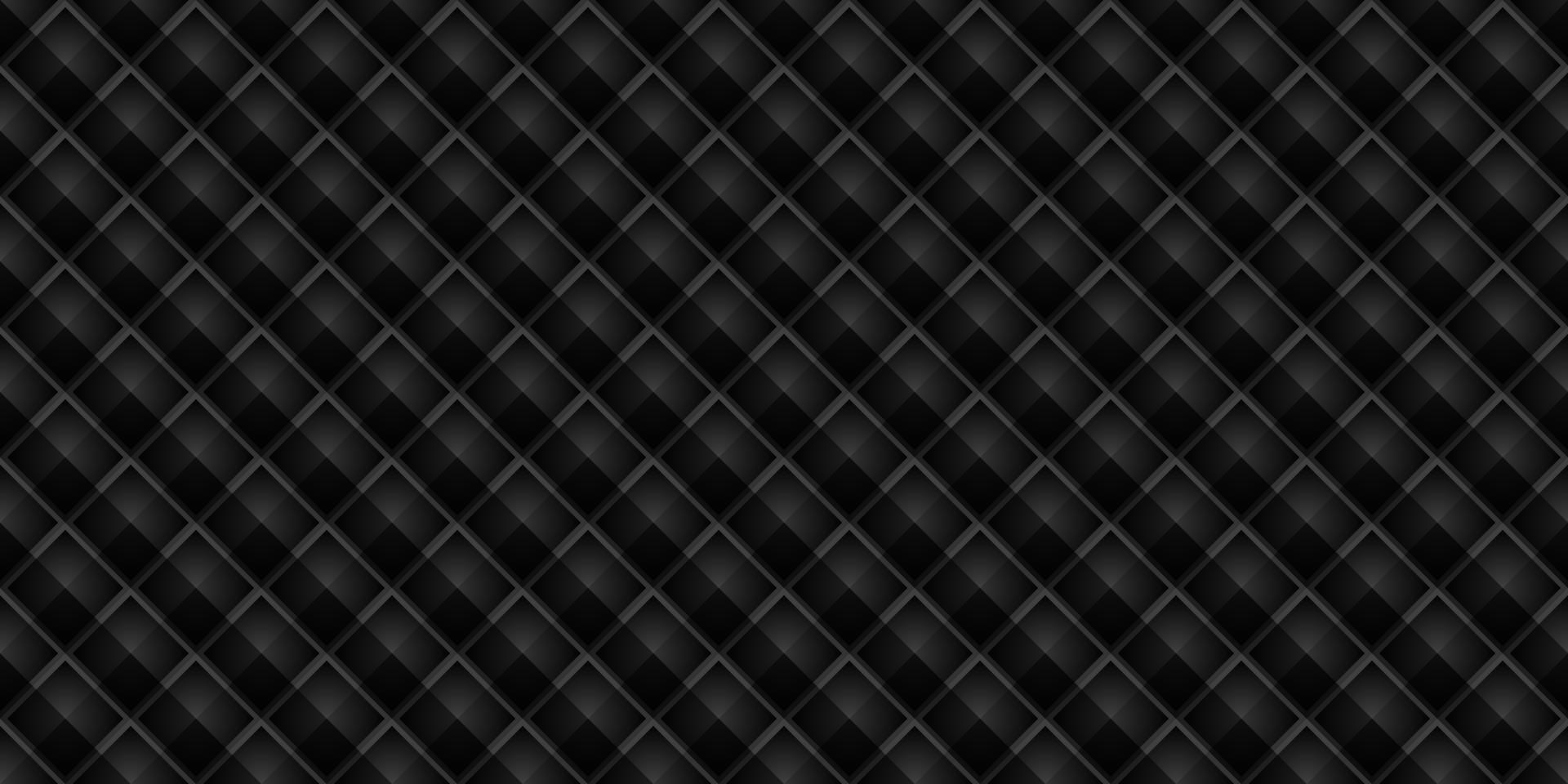 Modern dark black abstract technology geometric background vector