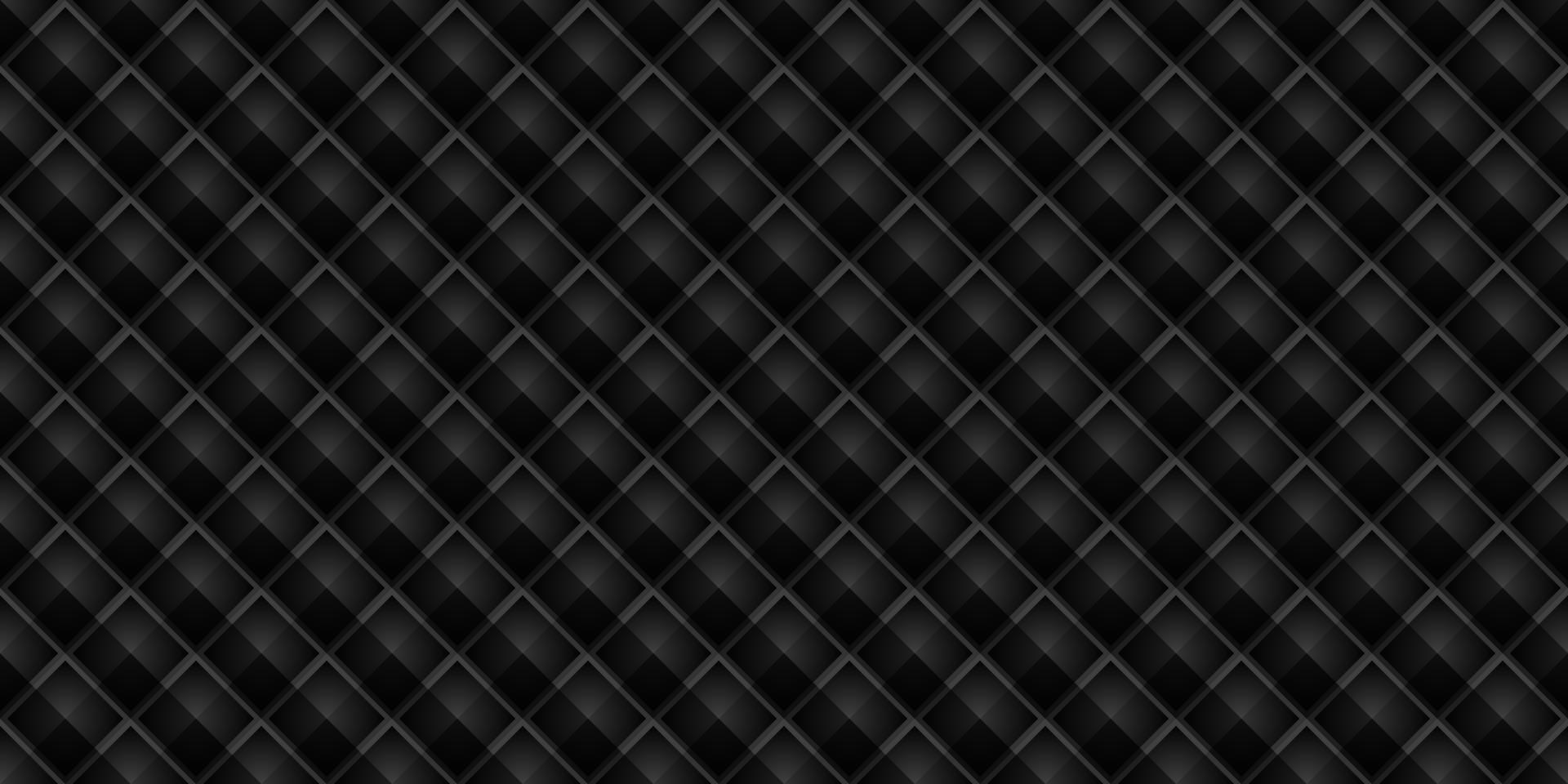 Modern dark black abstract technology geometric background vector