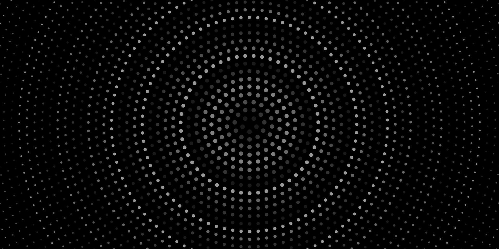 Black and white Halftone background dotted background vector