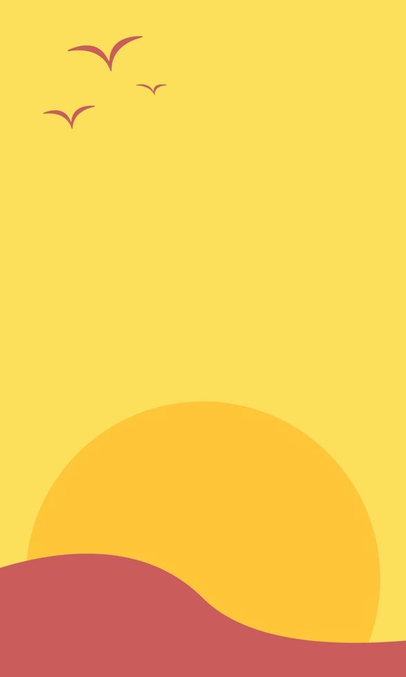 Vector Evening View